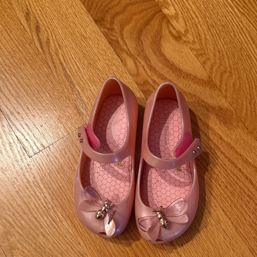 Mini Melissa Blush Pink Dress Shoes